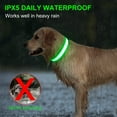 thumbnail image 6 of Petwishup Light USB Rechargeable LED Dog Collar - Adjustable Light up Dog Collar - Waterproof Dog Collar - Flashing Dog Collar Visiblity & Safety for Your Dogs, 6 of 8