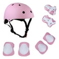 thumbnail image 3 of MIXFEER Kids 7 in 1 Helmet and Pads Set Adjustable Kids Knee Pads Elbow Pads Wrist Guards for Scooter Skateboard Roller Skating Cycling, 3 of 7