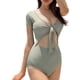 thumbnail image 4 of Traje de baño sexy de talle alto de una pieza para mujer con control de barriga, 4 of 7