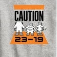 thumbnail image 3 of Monsters Inc. - Caution 2319 - Toddler & Youth Crewneck Fleece Sweatshirt, 3 of 5