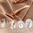 thumbnail image 2 of Emlimny 2PCS Metal Eye Cream Applicator Wand Stick, Massager Tool for Facial Massage, Reduce Puffiness (Rose Gold), 2 of 6