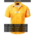 thumbnail image 3 of Guayabera Men's Cuban Beach Wedding Short Sleeve Button-up Casual Dress Shirt, 3 of 3