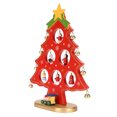 thumbnail image 3 of Decoración de madera para árbol de Navidad de escritorio, árbol de Navidad de madera, decoración navideña de madera para escritorio, árbol de Navidad de madera, decoración de mesa, máxima comodidad, 3 of 8