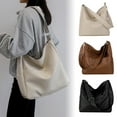 thumbnail image 5 of Modstep Leather Crossbody Tote Purse for Women Casual Soft Large Capacity Shoulder bag Multiple Pockets Shopping Underarm Bags White, 5 of 6