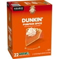 thumbnail image 6 of (88 Count) Dunkin' Pumpkin Spice Flavored, Medium Roast K-Cup Coffee Pods, 6 of 11
