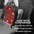 thumbnail image 6 of Bingfone Merry Christmas Reusable Insulated Lunch Bag Cooler For Work School Picnic Or Travel, 6 of 7