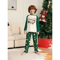 thumbnail image 4 of Family Christmas Pajamas, Syphoria 1PC Pajamas Set Long Sleeve Top and Pant Matching Family Christmas Pajamas Set, 4 of 6