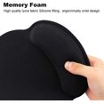thumbnail image 5 of Alfombrilla para ratón Zhivalor con reposamuñecas Ergonómico Negro Puro Espuma viscoelástica 1 Pieza, 5 of 5