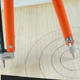 thumbnail image 3 of Shisuyan Carpenter Precision Pencil Compasses Scribing Marking Tools Large Diameter Adjustable DIY Woodworking Marking Scribing Hand Tool (S Size), 3 of 8