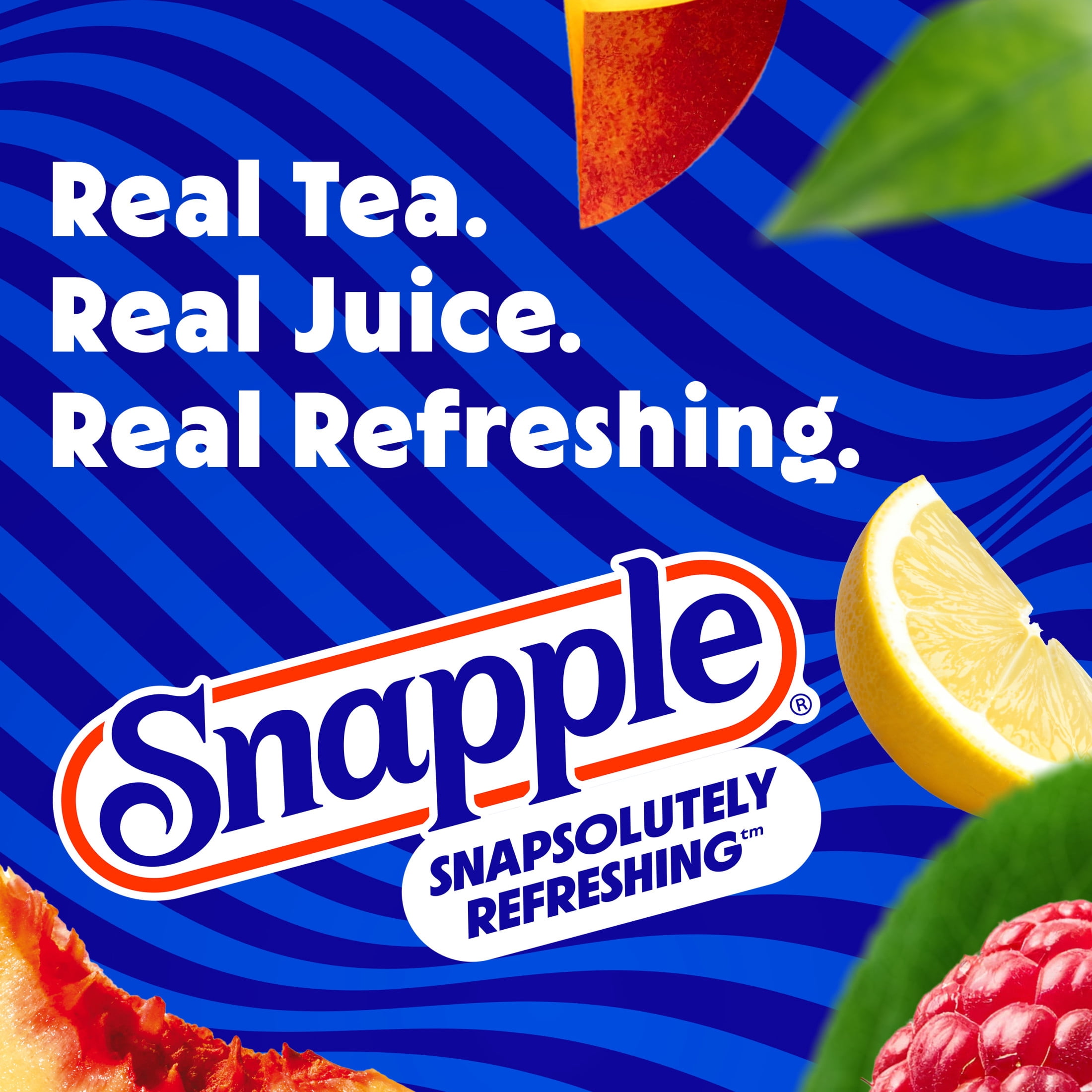 Snapple Apple Juice Drink, 16 fl oz, 12 Count Bottles