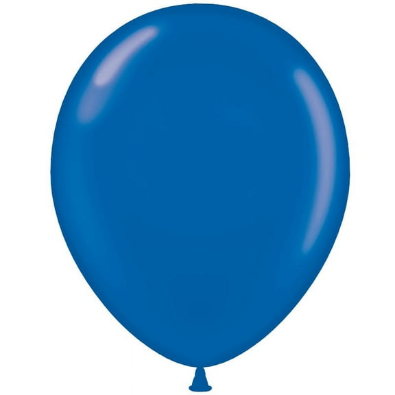 Tuf-Tex 17" Sapphire Blue Latex Balloons (50 ct)