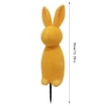 thumbnail image 3 of fsxdhpcsgfc Rabbit Shaped Inserts Green Rabbit Shaped Potted Easter Bunny Suitable For Easter Porch Decoration Outdoor/Indoor Woven Ground Cover Wall Numbers Plaque 7 Rain Gauge Replacement Tube Board, 3 of 4