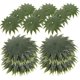 thumbnail image 2 of 50pcs Artificial Flower Calyxes Plastic Calyxes Plastic Green Sepals DIY Calyxes for Artificial Flowers Making, 2 of 4