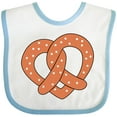 thumbnail image 3 of Inktastic Heart-shaped Pretzel Boys or Girls Baby Bib, 3 of 4