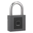 thumbnail image 2 of Candado inteligente de aleación de Zinc, huella digital, Bluetooth, desbloqueo por aplicación, haz grueso IP65, carga USB resistente al agua para fábrica de almacén, 2 of 8