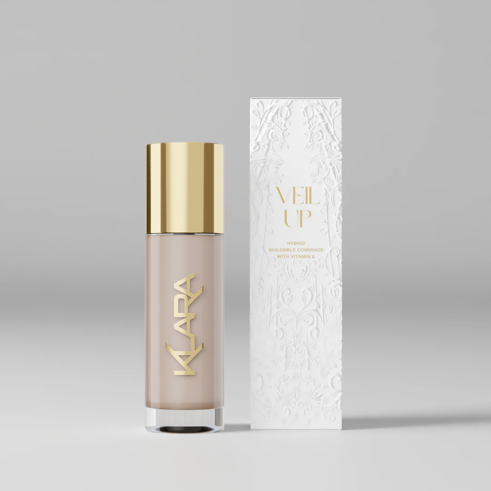 Klara Cosmetics Veil Up Foundation, Foundation Makeup, 01, 1 oz