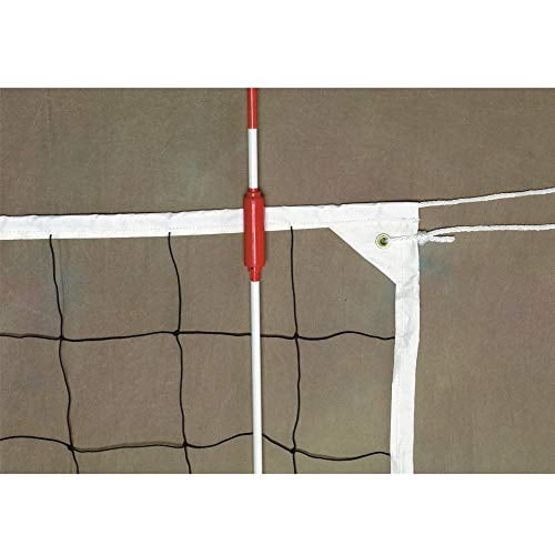 Tandem Official Red & White Volleyball ClampOn Net Antennas, 1 Pair