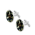 thumbnail image 2 of Bee Elegant Men's Cufflinks for Formal Attire, Crafted in Stainless Steel for Sophisticated Look, for Business Meetings and Special Occasions, 2 of 6