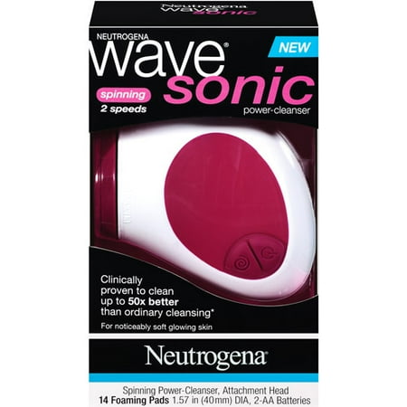 Neutrogena Wave Sonic 2 Speed Spin Power Cleanser, 1ct