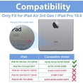 thumbnail image 2 of Funda ProCase para iPad Air 3 de 10,5 pulgadas, piel sintética vintage, color gris, 2 of 8