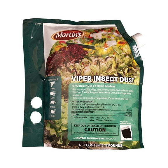 Martin's Viper Insect Dust - 4 lb pouch by Control Solutions, Inc.