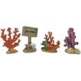 thumbnail image 3 of Ebros Nautical Reef Corals No Fishing Sign Small Miniature Figurines Set of 4, 3 of 4
