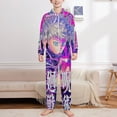 thumbnail image 2 of Jujutsu Kaisen Hooded Union Suit Pajama Soft Comfy PJs Sleepwear, 2 of 7