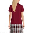 thumbnail image 2 of Lands' End Women's Short Sleeve Feminine Fit Interlock Polo Shirt, 2 of 3