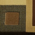 thumbnail image 6 of Home Dynamix Catalina Virginia Contemporary Layered Square Area Rug, Black/Brown, 7'10"x10'2", 6 of 6