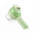thumbnail image 1 of Multifunctional 4 In 1 Handheld Electric Vegetable Cutter Set, Portable Wireless Food Chopper, 1 of 5