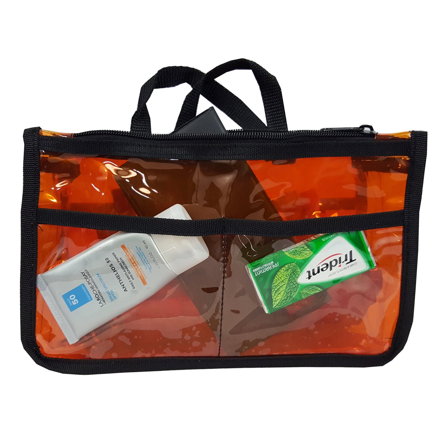 Orange Vinsani Handbag Organiser Storage Holders 