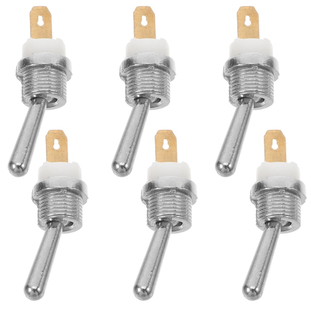Shisuyan 6pcs 52 Gasoline Chainsaw Kill Switch Easy Operation Metal Toggle Switch For Logging Saws Quick Engine Shutdown For Farm And Forest Use