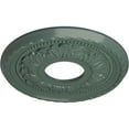 thumbnail image 3 of Ekena Millwork 11 3/8"OD x 3 5/8"ID x 7/8"P Palmetto Ceiling Medallion (Fits Canopies up to 4 1/2"), Hand-Painted Cloud Burst, 3 of 7