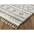 thumbnail image 4 of Abani Willow 3'W x 5'D WIL120A Moroccan Tribal Ivory and Grey Area Rug, 4 of 7
