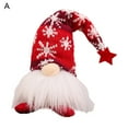 thumbnail image 2 of Poupée Nain avec Éclairage Forme Adorable Mini Vieil Homme Sans Visage Ornement pour Noël, 2 of 9