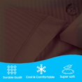 thumbnail image 3 of Piece Hospital Bed Sheet Set Egyptian Cotton Thread Count Soft and Comfy Size X with Deep Pocket Light Stripe, 3 of 8