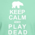 thumbnail image 3 of CafePress - Keep Calm And Play Dead Dark T Shirt - Men's Classic Graphic Cotton T-Shirt, 3 of 4
