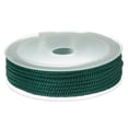 thumbnail image 1 of Unique Bargains Twisted Nylon Twine Thread Beading Cord 3mm 7M/23 Feet Extra Strong Braided Nylon String, Dark Green, 1 of 6