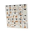 thumbnail image 1 of Abbracc Advent Calendar Layout Winter for Kids Adults Empty Advent Calendar Gift Box White, 1 of 9