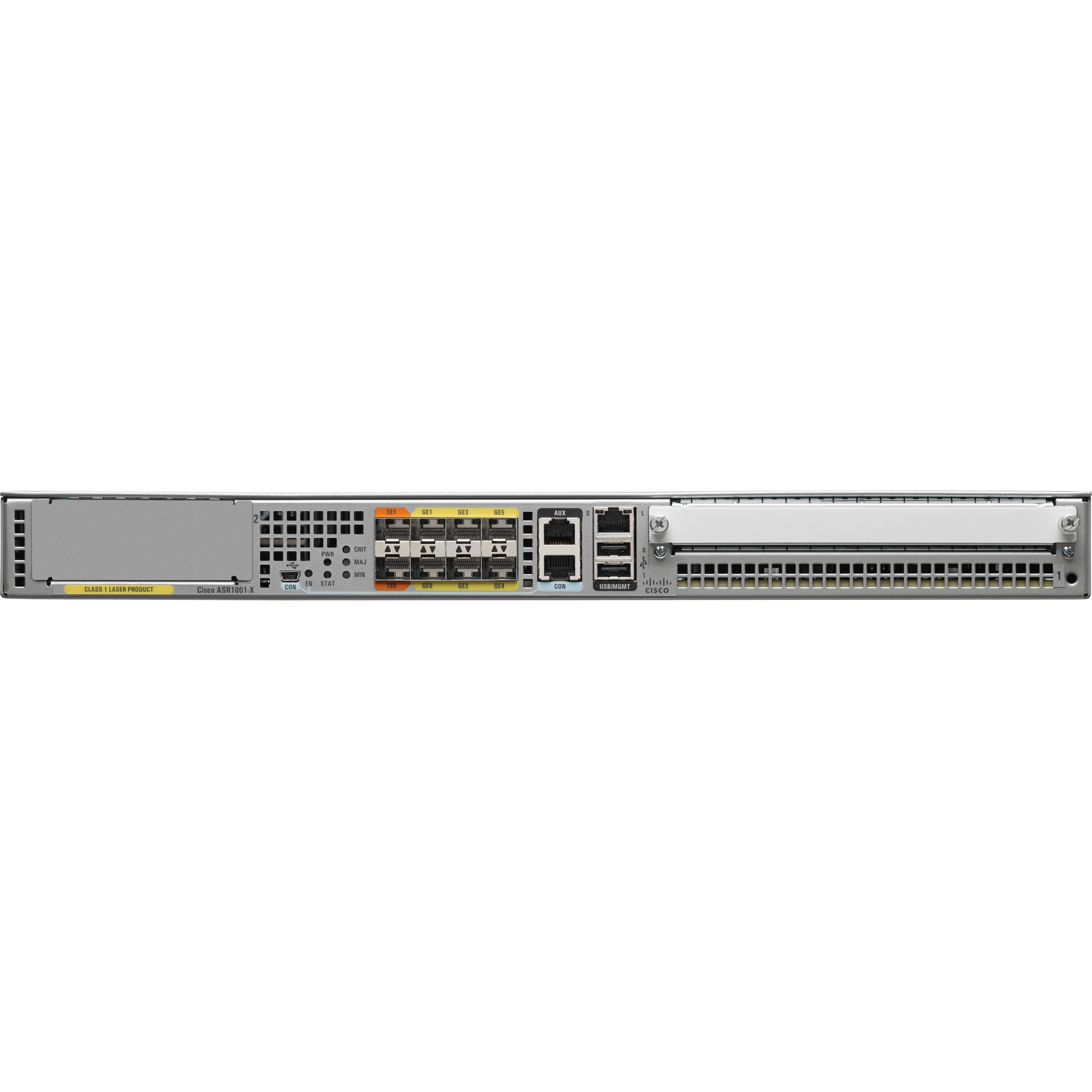 Cisco ASR 1001-X - router - rack-mountable - with Cisco ASR 1000 Series Embedded Services Processor 20Gbps