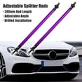 thumbnail image 1 of Unique Bargains 2pcs 200mm 7.87' Car Splitter Support Rods Adjustable Front Rear Bumper Lip Splitter Strut Rod Tie Support Bars Black, 1 of 7