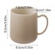 thumbnail image 3 of Vaso para enjuague de cepillo de dientes para lavabo de baño – Vaso de plástico grueso para enjuague bucal con base ancha y estable, fácil de limpiar, ideal para residencias y lavabos de estudiantes, 3 of 6