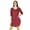Maroon, variant on Phagun Indian Designer Printed Kurta Women Ethnic Kurti Casual Tunic Rayon Dress