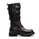 thumbnail image 5 of Botas altas de gran tamaño para hombre, estilo Martin, botas de cuero Crazy Horse para hombre, botas altas británicas, 5 of 6