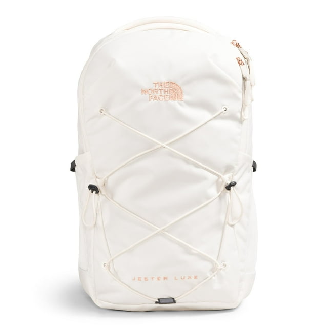 THE NORTH FACE - Mochila para portátil para mujer, Gardenia Blanco/Coral Quemado Metálico, Una talla, Jester Luxe