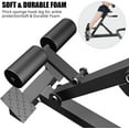 thumbnail image 4 of Miumaeov Foldable Roman Chair Back Trainer Hyperextension Bench Extension Bench with 8-Level Adjustable for Slimming Fat-burning Strength Training, 4 of 16