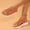 Orange, variant on EliteGoogv Womens Mesh Sandals Open Toe Sandals Breathable Slip On Summer Beach Shoes Comfortable Flat Sole Casual Walking Shoes Womens Sandals Pink US :9.5
