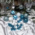 thumbnail image 4 of 42Pcs Christmas Ball Pendant Christmas Tree Electroplating Gold Powder Decoration Ball, 4 of 9