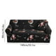 thumbnail image 3 of Funda elástica navideña para sofá de 2-3 plazas | Estampado de Papá Noel en poliéster rojo y blanco | Protector de muebles lavable a máquina | Decoración festiva para sala de estar, 3 of 6