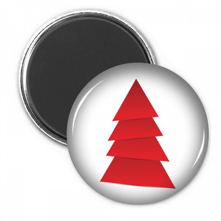 

mas Tree Origa Pattern Refrigerator Magnet Sticker Decoration Badge